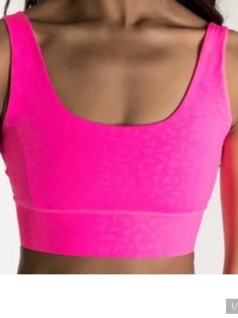 IVL Chi Chi Sport Bra size 10 Leopard Neon Pink Activewear Pilates Yoga